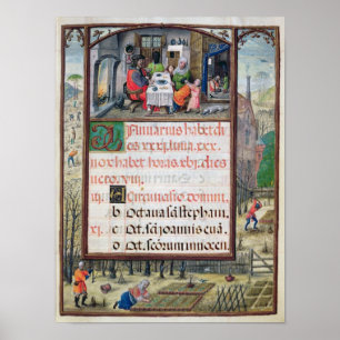 Månaden i januari poster