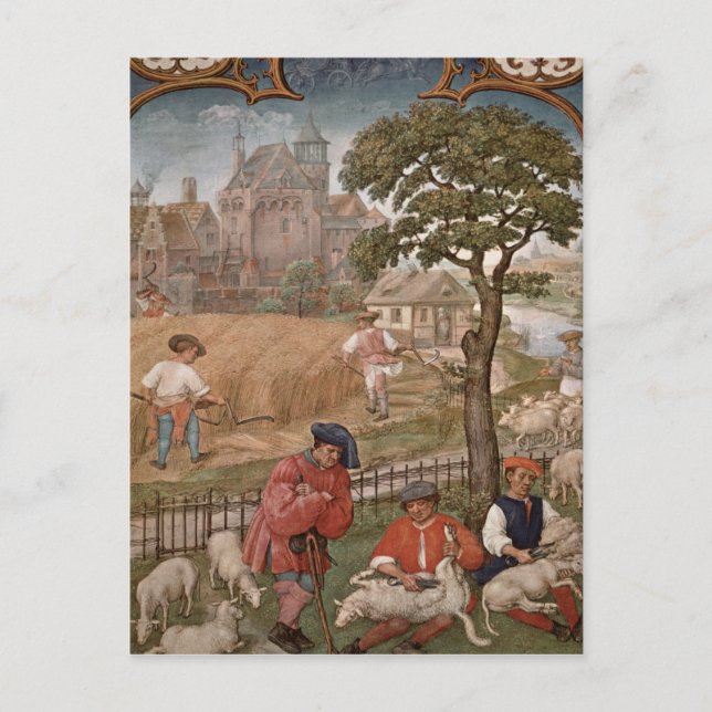 Månaden i juli vykort (Framsida)