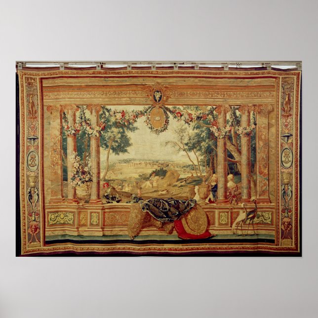 Månaden juni/Fontainebleau Poster (Framsidan)