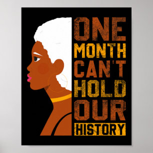 Månaden kan inte hålla vår historiska svarta histo poster