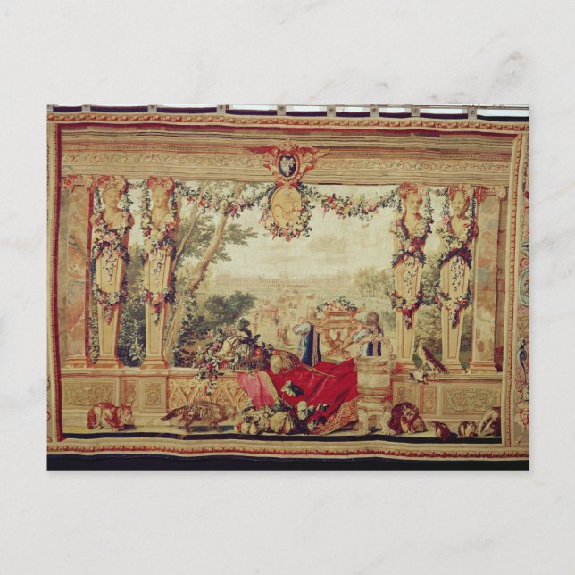 Månaden oktober/Tjateau för tuilerierna Vykort (Framsida)