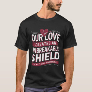 Månadens medvetandegrad för sicklecellen - ej bryt t shirt