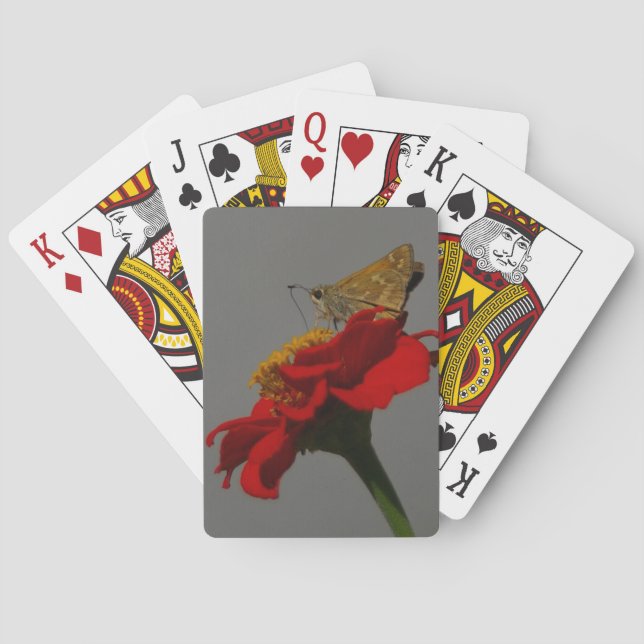 Månader och blommor kortlek (Baksidan)