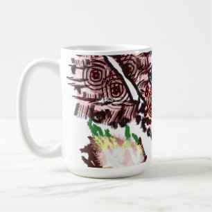 Månader och höst kaffemugg