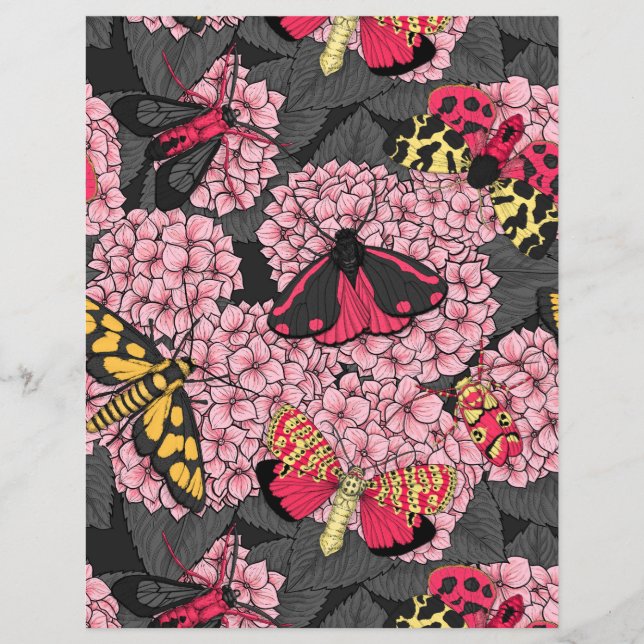 Månader på rosa vattenvägar (Framsida)