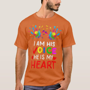 Månadsgåvor för medvetandegörande om autism i mamm t shirt