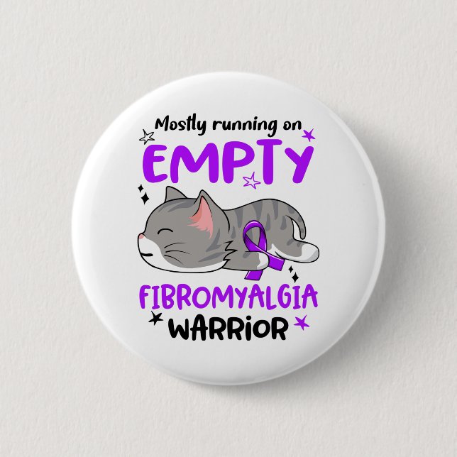 Månadsgåvor för ökad medvetenhet om fibromyalgi knapp (Framsida)