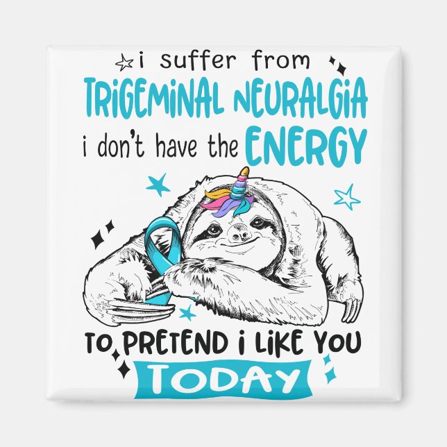 Månadsgåvor från Trigeminal Neuralgia Awareness Mo Magnet (Framsidan)
