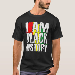 Månadshistorik för vintage svart - månatlig skift t shirt