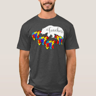 Månadsinformation om medvetandegörande av lärarexa t shirt
