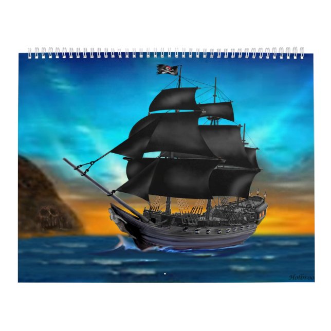 MÅNADSKALENDER FÖR PIRATER KALENDER (Omslag)