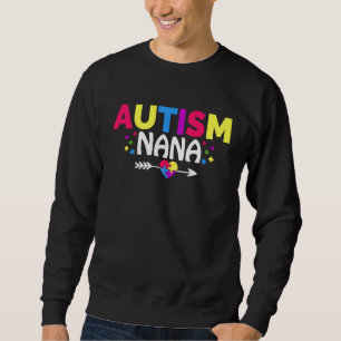 Månadsmedvetande om autism - matchande cute Autism Lång Ärmad Tröja