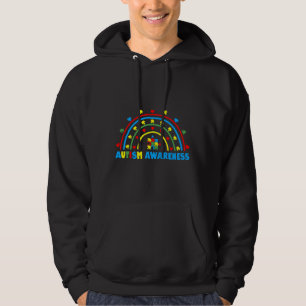 Månadsmedvetande om autism Skillnad mellan menyfli Hoodie