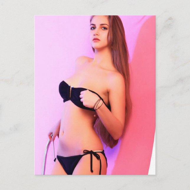 Månadsmodell för februari vykort (Framsida)