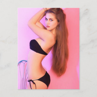 Månadsmodell för februari vykort