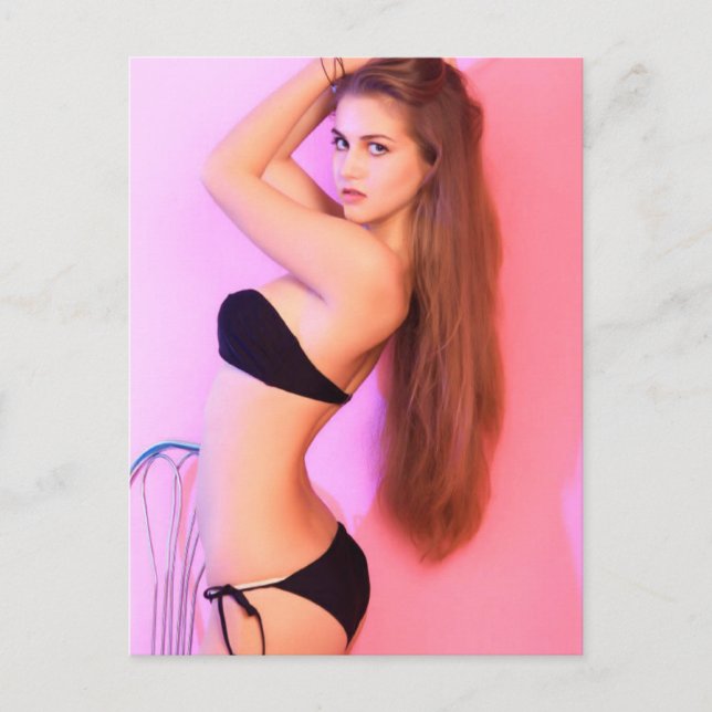 Månadsmodell för februari vykort (Framsida)