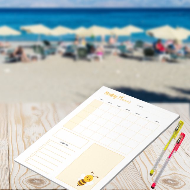 Månadsplanering - Töjningsbitema - A4-utskrivbart  Anteckningsblock (Skapare uppladdad)