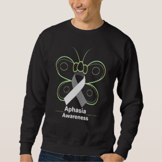 Månadsprodukter för Aphasia Awareness Lång Ärmad Tröja
