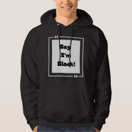 Månadssamling för svart historik hoodie