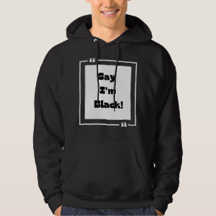 Månadssamling för svart historik hoodie