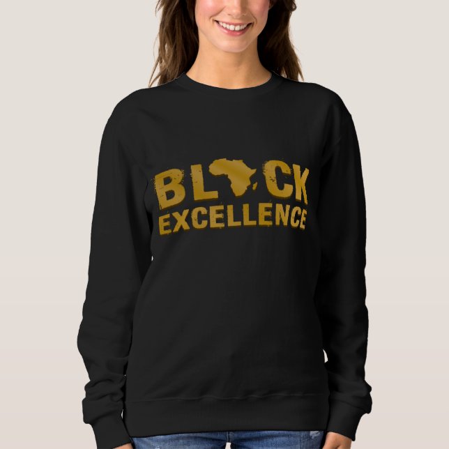 Månadsspetskompetens för svart historik t shirt (Framsida)