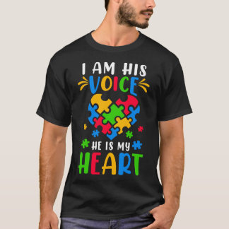 Månadsstöd för medvetenhet om autism i mamma Mamma T Shirt