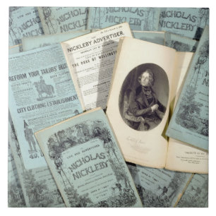 Månadstidningen utfärdar av 'livet och äventyren kakelplatta