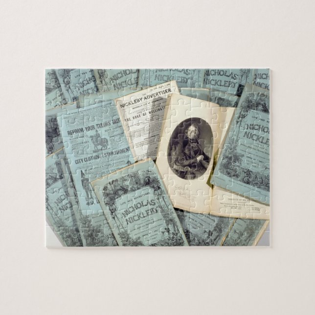 Månadstidningen utfärdar av 'livet och äventyren pussel (Horisontell)