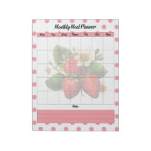 Månadsvis måltidsplan för jordgubbstrafik