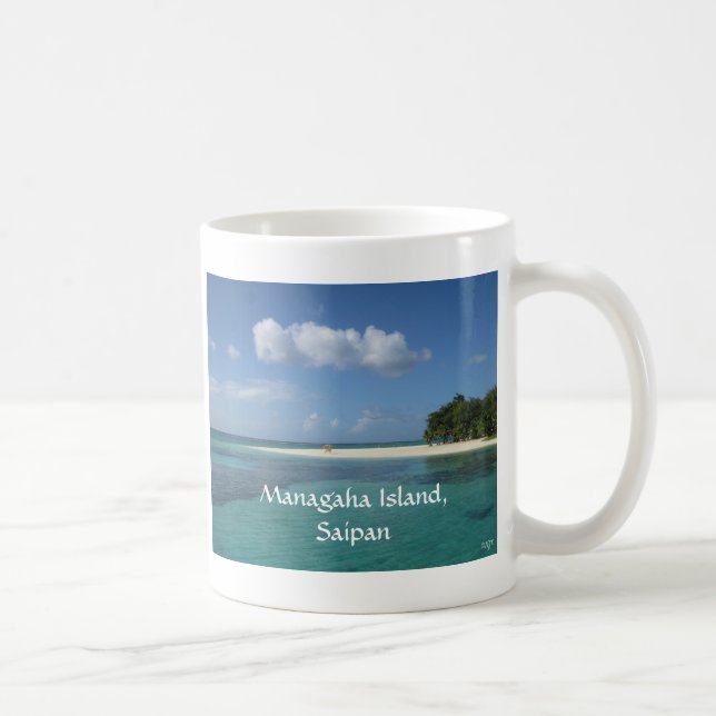 Managaha Island, Saipan Kaffemugg (Höger)