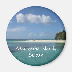 Managaha ö magnet