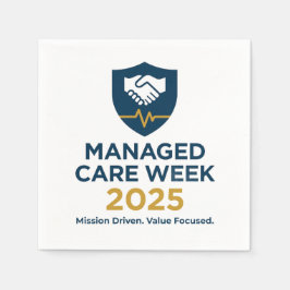 Managed Care Week 2025 - Cocktail Napkins Pappersservett