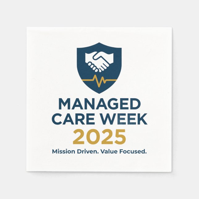 Managed Care Week 2025 - Cocktailservetter Pappersservett (Framsidan)