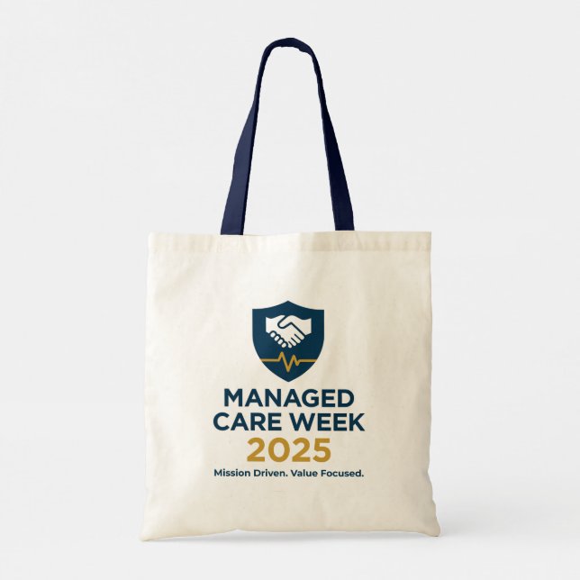 Managed Care Week 2025 - Tote Bag Tygkasse (Baksida)