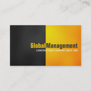 Management General Contrader Builder Visitkort