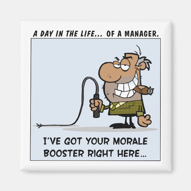 Management Verktyg for Boosting Employee Morale Magnet (Framsidan)
