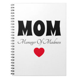 Manager Mamma Anteckningsbok