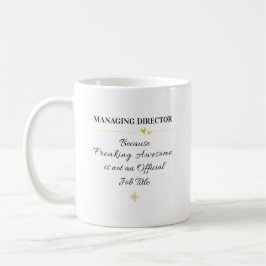 Managing Director Office Quote Kaffemugg