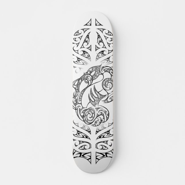 Manaia Moko Skateboard Bräda 20,5 Cm (Framsida)