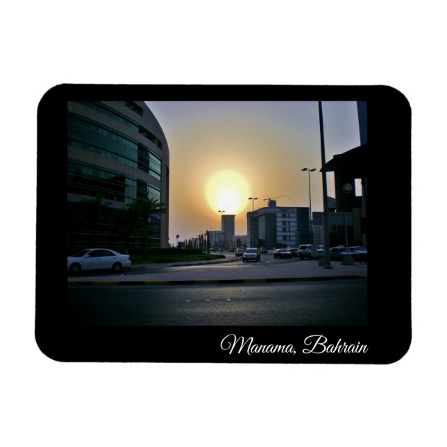 Manama, Bahrain Magnet (Horisontell)