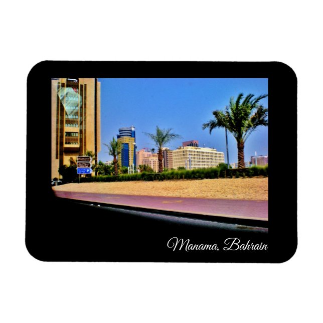 Manama, Bahrain Magnet (Horisontell)