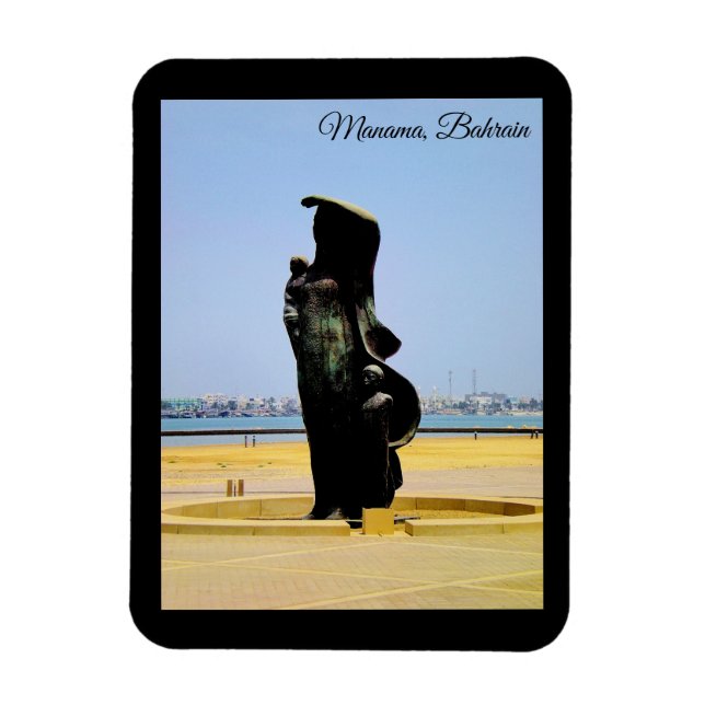 Manama, Bahrain Magnet (Vertikal)