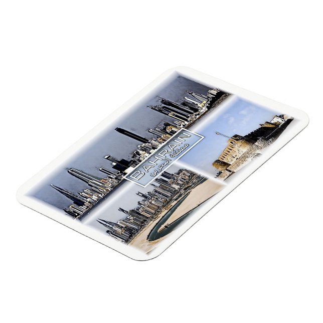 Manama - Bahrain - Mosaic - Magnet (Vänstra Sidan)