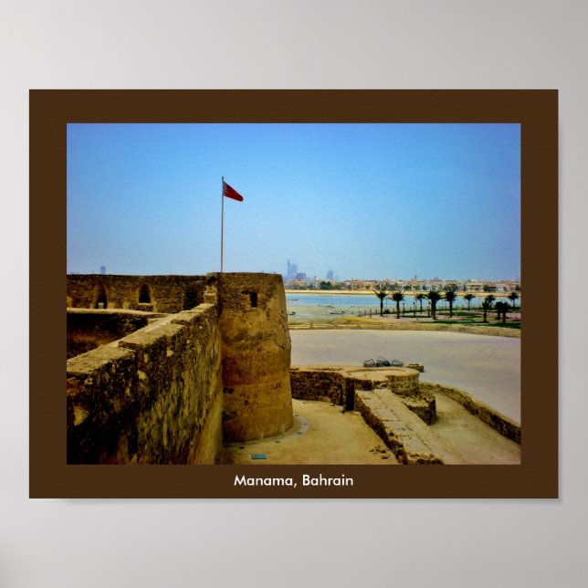 Manama, Bahrain Poster (Framsidan)