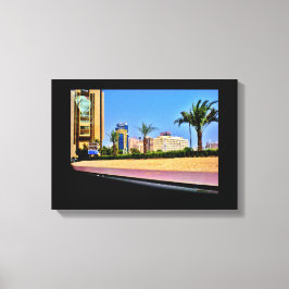 Manama Street View Canvastryck