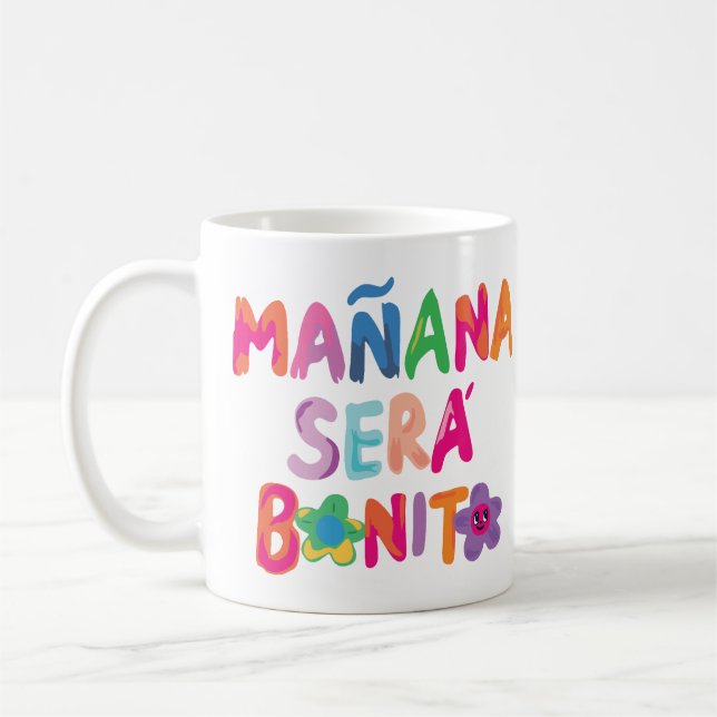 Mañana será bonito kaffemugg (Vänster)