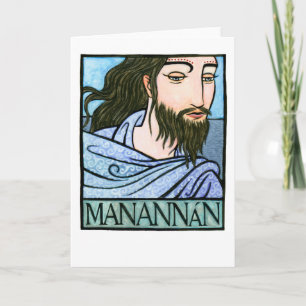 Manannán Greeting Card Kort