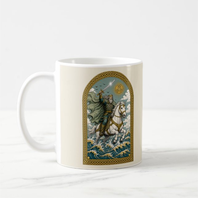 Manannan mac Lir Kaffemugg (Vänster)