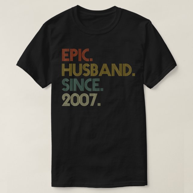 Manar 15:e Bröllop-årsdagen, Epic Make T Shirt (Design framsida)