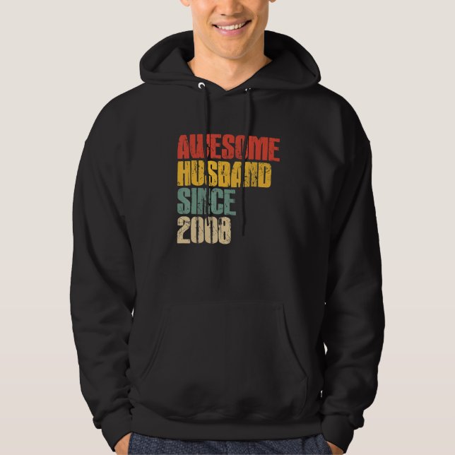 Manar 15:e Bröllop-årsdagen för hans Fantastisk Hu Hoodie (Framsida)